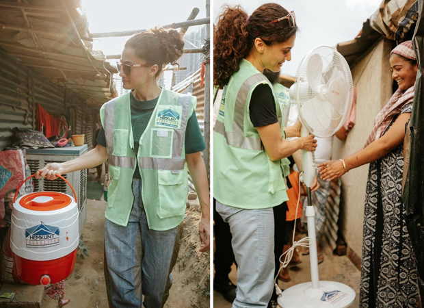 Taapsee Pannu champions social change: “Let’s do our small bit to make big difference in many lives”