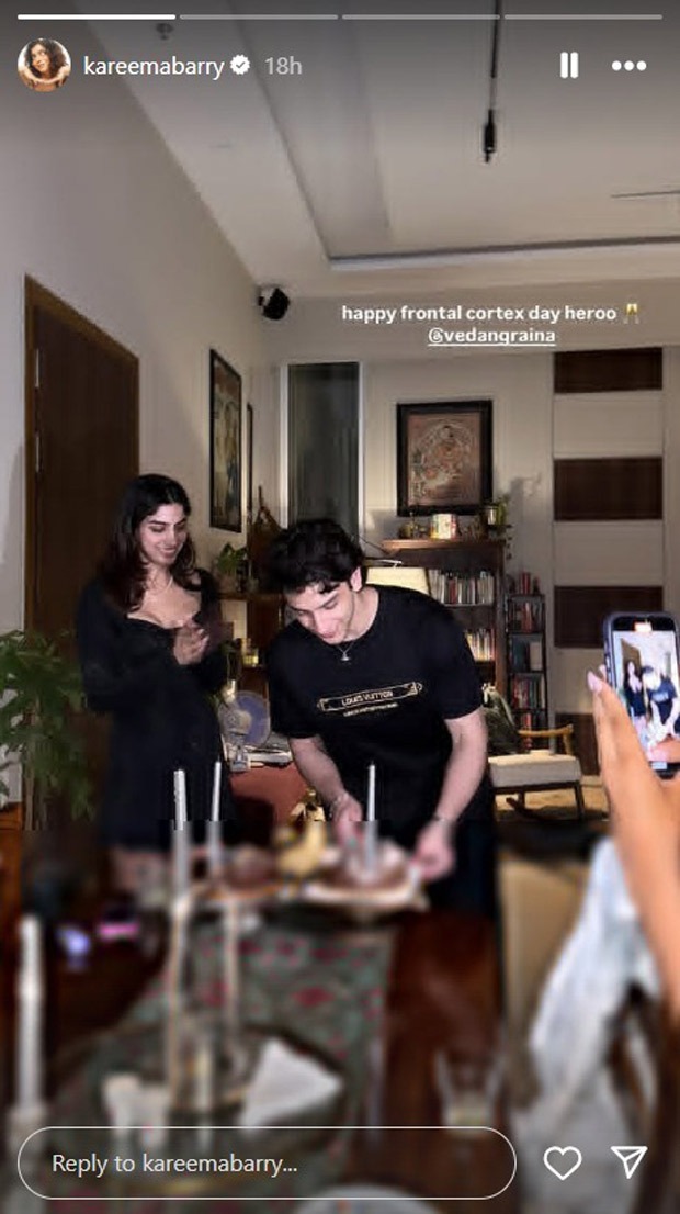 Vedang Raina celebrates 25th birthday in London with Khushi Kapoor and close friends