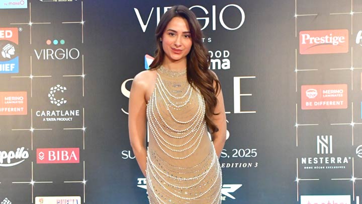 Mahira Sharma’s pearl dress is giving