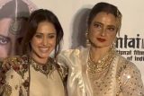 Meet cute ft. Rekha & Nushrratt Bharuccha