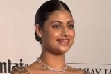 Zanai Bhosle in a gorgeous timeless net saree