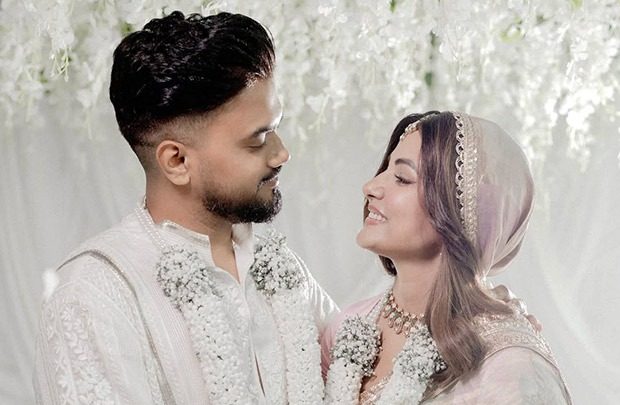 Hina Khan ties the knot with longtime beau Rocky Jaiswal in an intimate ceremony; watch