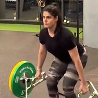 Zareen Khan's Trap Bar Deadlift