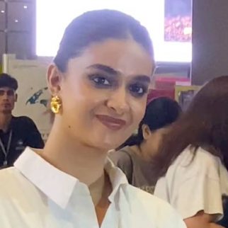 Keerthy Suresh's boss lady airport look