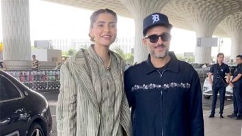 Love like this! Sonam Kapoor walks hand in hand with husband at the airport