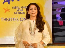 Juhi Chawla defines divinity in white at Sitaare Zameen Par’ screening