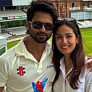 Shahid Kapoor enjoys a cricket day out at Lords in London, wife Mira Rajput cheers for him; watch