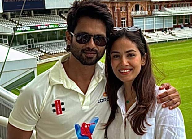 Shahid Kapoor enjoys a cricket day out at Lords in London, wife Mira Rajput cheers for him; watch