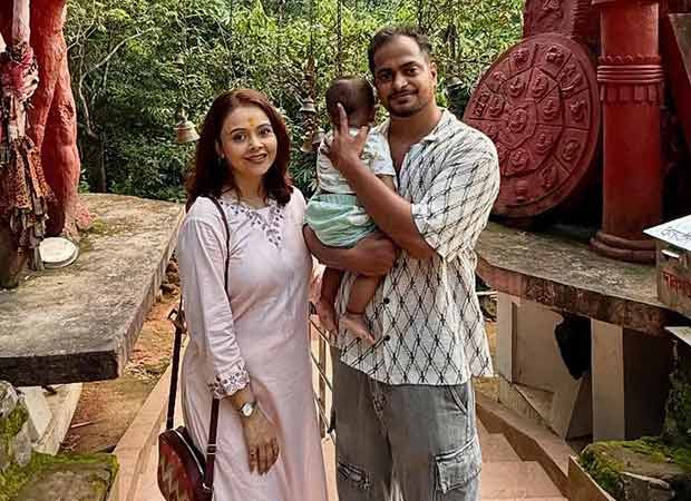Devoleena Bhattacharjee visits Kamakhya Temple with husband and Baby Joy “Where faith meets motherhood and love surrounds every step”
