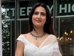 Fatima Sana Shaikh looks breathtaking in a white saree