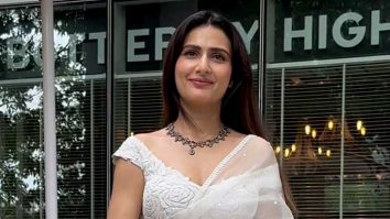Fatima Sana Shaikh looks breathtaking in a white saree