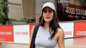 Natasa Stankovic pose for media post gym sesh