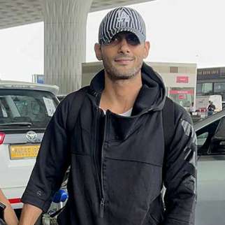 Prateik Babbar with wife Priya Banerjee papped at the airport