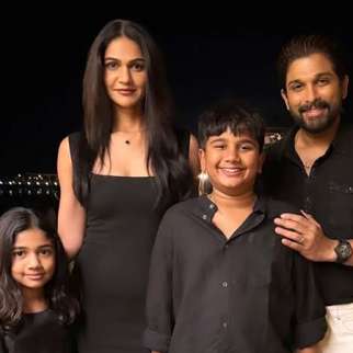 Allu Arjun drops a photo twinning with the entire family; fans can’t stop gushing over the stylish star clan
