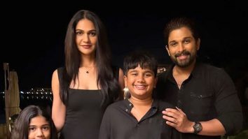 Allu Arjun drops a photo twinning with the entire family; fans can’t stop gushing over the stylish star clan