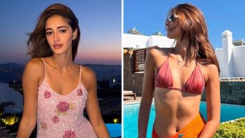 Ananya Panday glows in pink glitter dress and bikini looks during Mykonos trip with girl gang Ananya Panday glows in pink glitter dress and bikini looks during Mykonos trip with girl gang