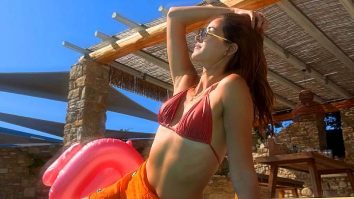Ananya Panday having her ultimate Pool Gurly moment