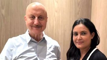 Anupam Kher meets Col. Sofiya Qureshi, gifts his book Different But No Less: “She epitomises grace, valour, dignity”