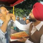 Diljit Dosanjh wraps up Border 2 shoot with laddoos and love; Varun Dhawan shares heartfelt BTS moment
