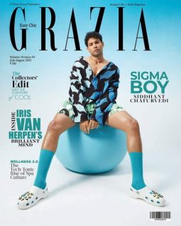 Siddhant Chaturvedi on the cover Grazia