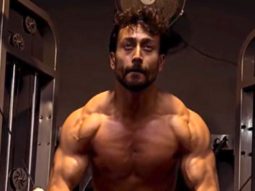 Just Tiger Shroff flexing his body
