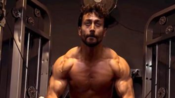 Just Tiger Shroff flexing his body