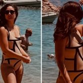 Kareena Kapoor Khan serves vacation glam in geometric swimsuit pics from beach holiday