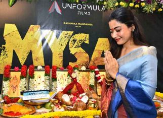 Rashmika Mandanna starrer Mysaa rolls out with grand launch in Hyderabad; see pics