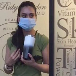 Nysa Devgan spotted leaving a dermat clinic