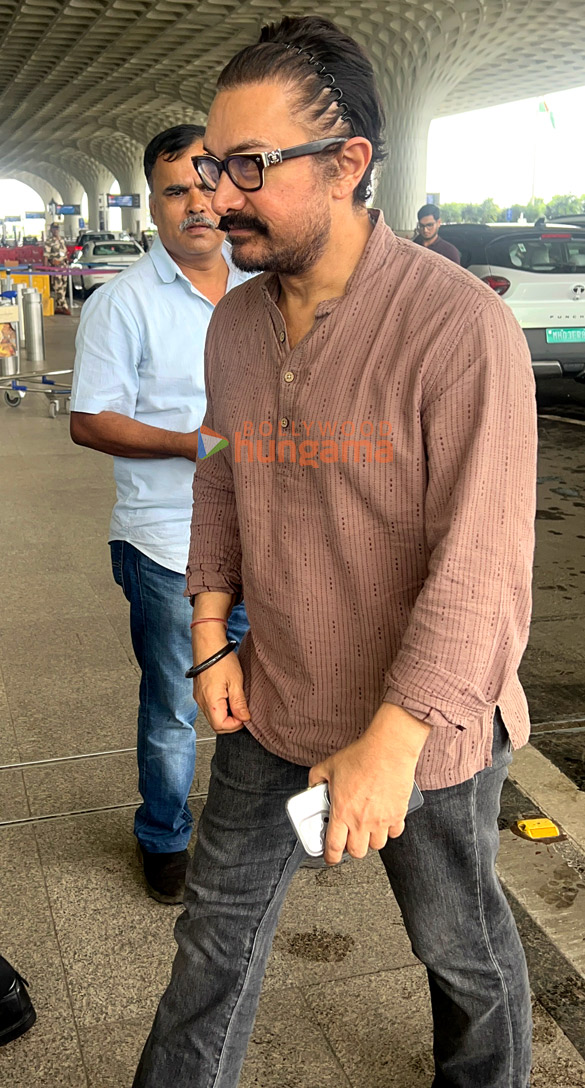 photos aamir khan malaika arora kapil sharma and others snapped at the airport 5