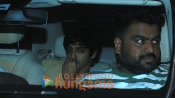 Photos: Ahaan Panday and Aneet Padda snapped at Mohit Suri’s house in Bandra