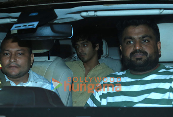 photos ahaan panday and aneet padda snapped at mohit suris house in bandra 3