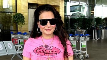 Photos: Ameesha Patel, Manoj Bajpayee and Shamita Shetty snapped at the airport