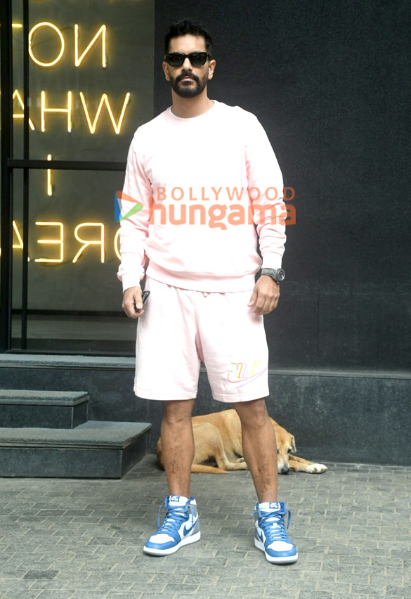 photos angad bedi snapped at excel entertainments office in bandra 2