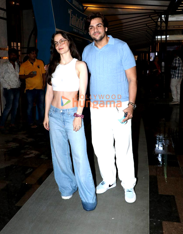 Photos: Elli AvrRam and Ashish Chanchlani snapped at Fantastic Four social screening Photos: Elli AvrRam and Ashish Chanchlani snapped at Fantastic Four social screening