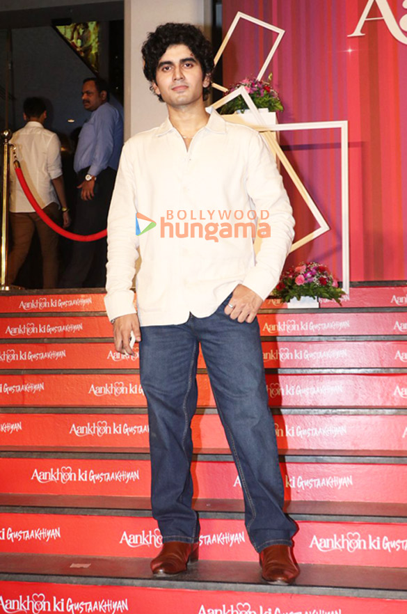 photos harsh varrdhan kapoor avantika dasani abhimanyu dassani and others grace the premiere of aankhon ki gustaakhiyan 4
