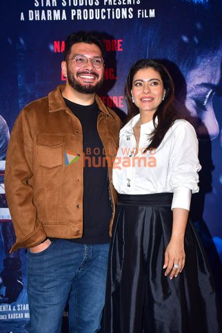 Photos: Kajol and Kayoze Irani snapped promoting Sarzameen