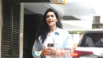 Photos: Karishma Tanna spotted outside her residence in Bandra