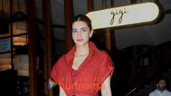 Photos: Kriti Sanon snapped outside Gigi restaurant in Bandra