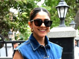 Photos: Mrunal Thakur snapped outside a camera shop in Bandra