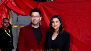 Photos: Parineeti Chopra and Raghav Chadha snapped shooting for a special episode of Netflix’s The Great Indian Kapil Show Photos: Parineeti Chopra and Raghav Chadha snapped shooting for a special episode of Netflix’s The Great Indian Kapil Show