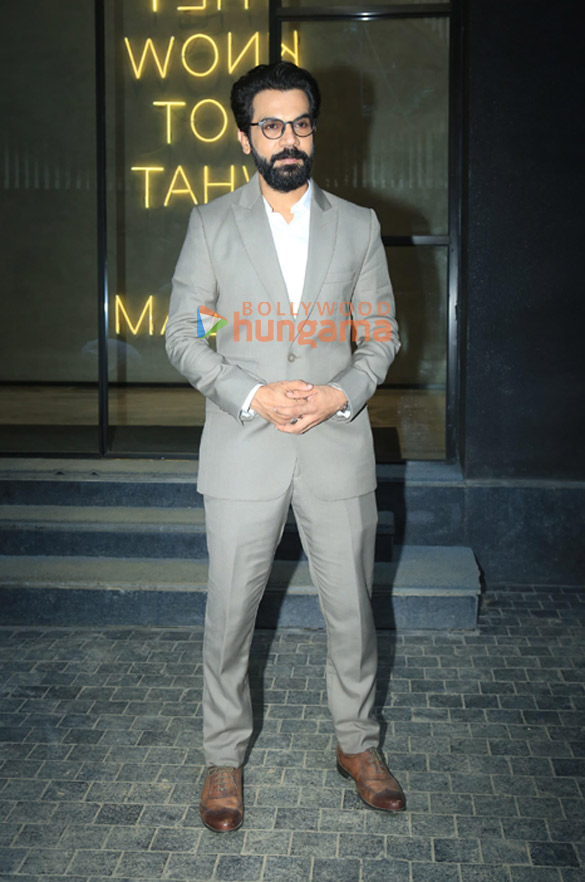 photos rajkummar rao arjun kapoor manushi chhillar huma qureshi and others grace the special screening of maalik at excel entertai 11