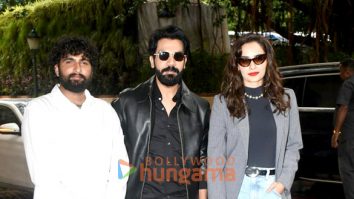 Photos: Rajkummar Rao and Manushi Chhillar snapped promoting Maalik