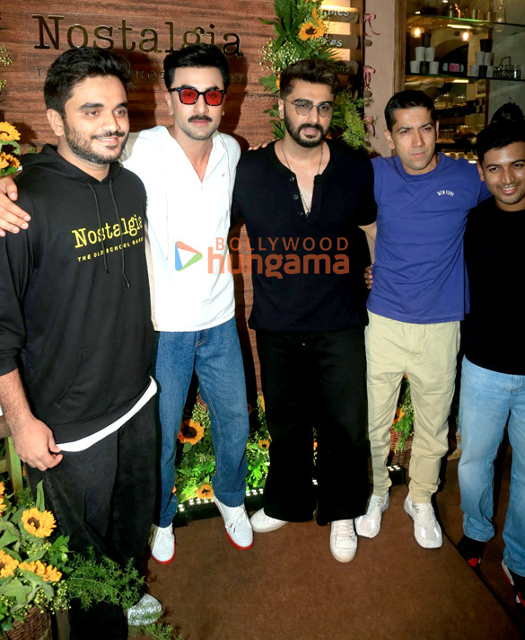 Photos: Ranbir Kapoor, Arjun Kapoor, Anjini Dhawan and others snapped at Nostalgia – The Old School Bakery in Bandra