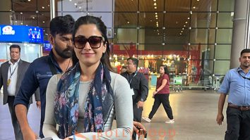 Photos: Rashmika Mandanna, Anupam Kher, Shubhangi and others snapped at the airport