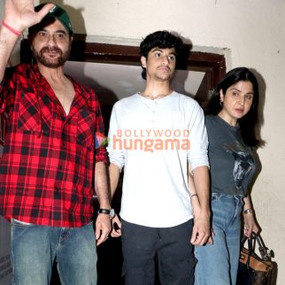 Photos: Sanjay Kapoor snapped with family at PVR Juhu
