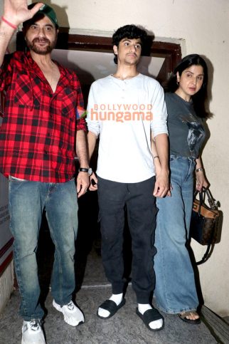 Photos: Sanjay Kapoor snapped with family at PVR Juhu