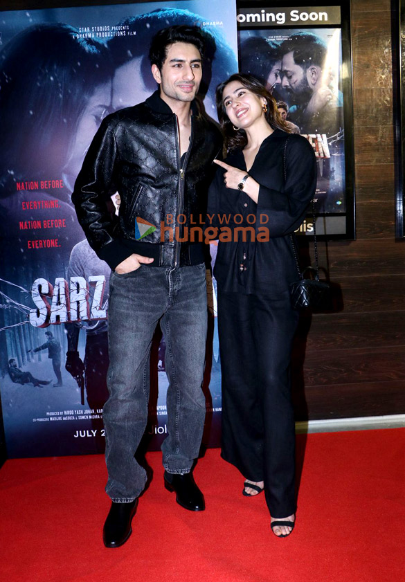 Photos: Sara Ali Khan, Anjini Dhawan and others grace the premiere of Sarzameen Photos: Sara Ali Khan, Anjini Dhawan and others grace the premiere of Sarzameen