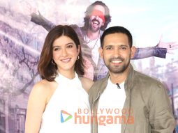 Photos: Shanaya Kapoor and Vikrant Massey snapped promoting Aankhon Ki Gustaakhiyan