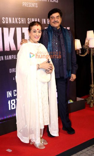 Photos: Shatrughan Sinha, Poonam Sinha, Kussh S Sinha and others grace the premiere of Nikita Roy